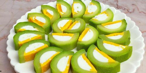 茭瓜蛋蒸着吃,茭瓜蛋蒸制新吃法，营养满分口感佳